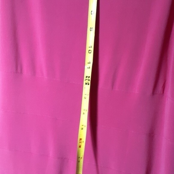 ralph lauren dress hot pink knit m l summer career cocktail special occasion - Picture 9 of 9